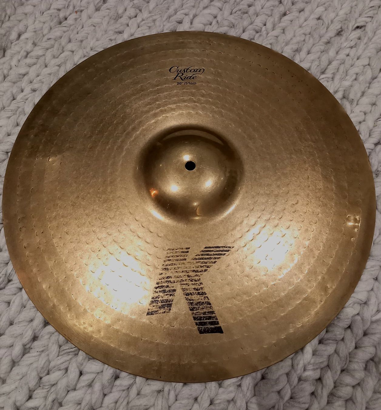 Zildjian Musikinstrumente: Zildjian 20" K Custom Ride – Gebraucht aus St-Aubin-Sauges von pafpif