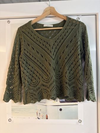 PIGALLE Strickpullover grün Grösse S