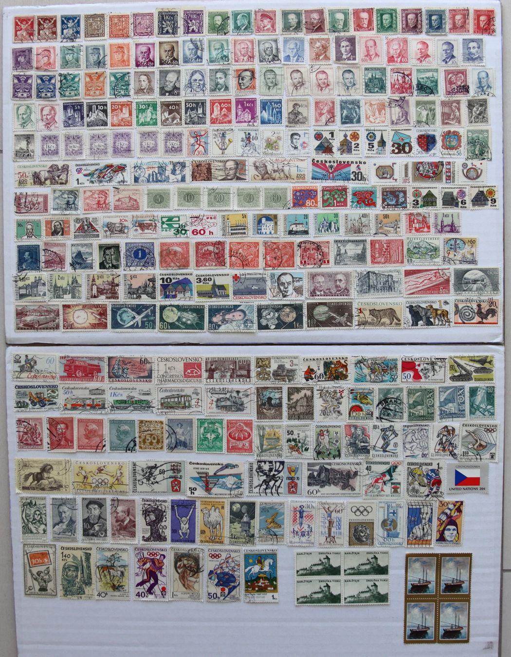 Tous les timbres: Briefmarken Tschechoslowakei – D'occasion à Oberentfelden par lakipul