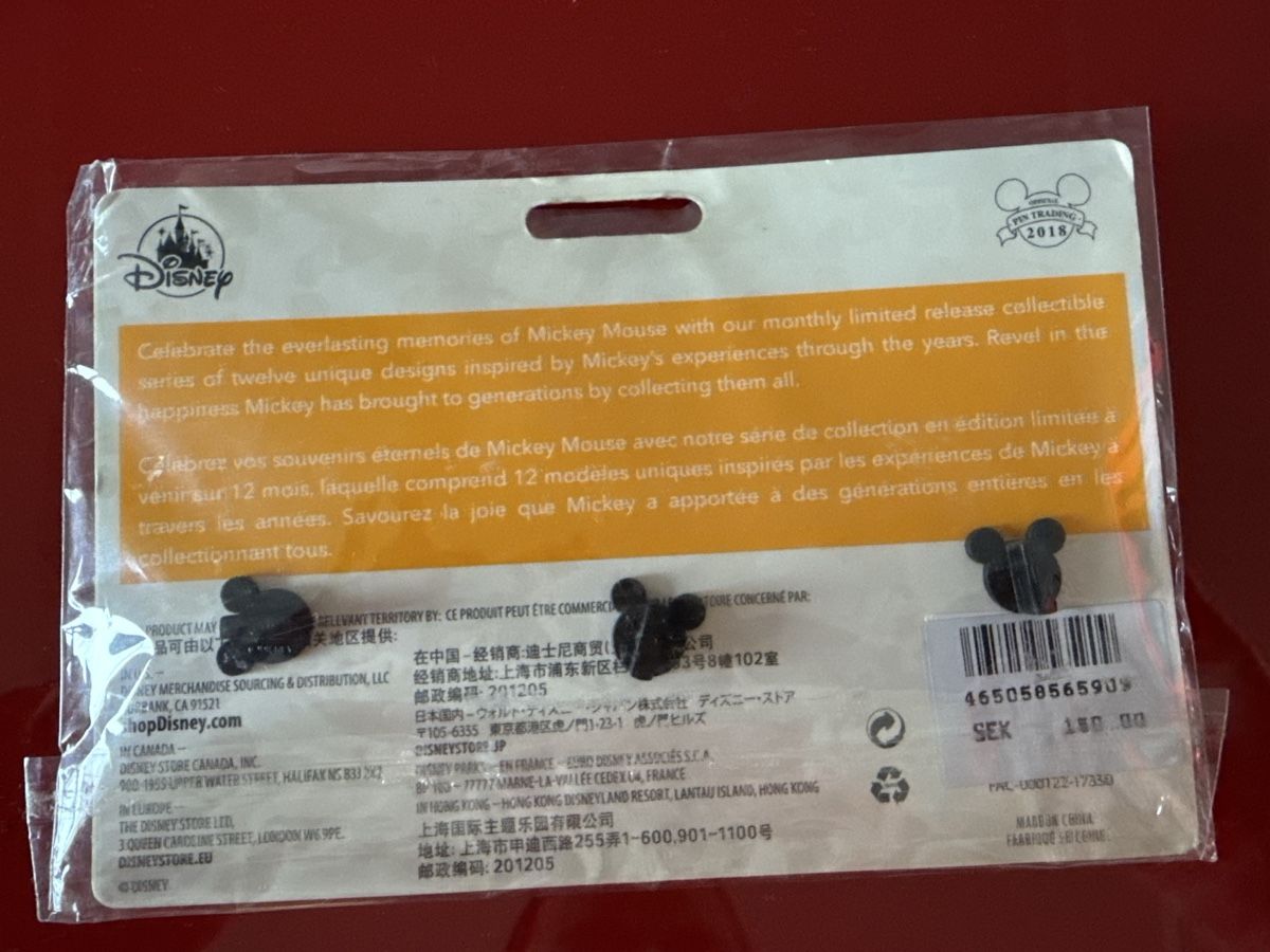 Disney Placchette & Badge: Un lot de 3 pins Mickey – Usato da Genève venduto da fat_8jwz 1