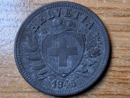 2 Rappen 1945 - Zink!