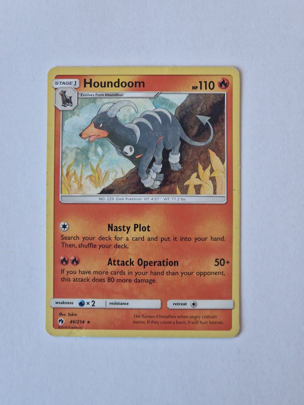 Pokémon Carte collezionabili: Pokemon - Houndoom 46/214 – Usato da Greifensee venduto da Janali01