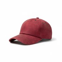 Casquette unique en liège rouge - Style décontracté - neuve