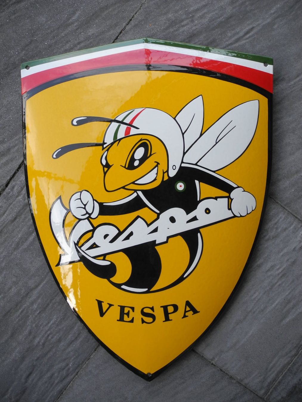 Vespa Insegne: VESPA EMAILSCHILD – Nuovo (secondo la descrizione) da Reinach AG venduto da Huckleberrysix