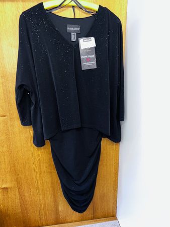 Festliches schwarzes Kleid FRANK LYMAN 42 neu