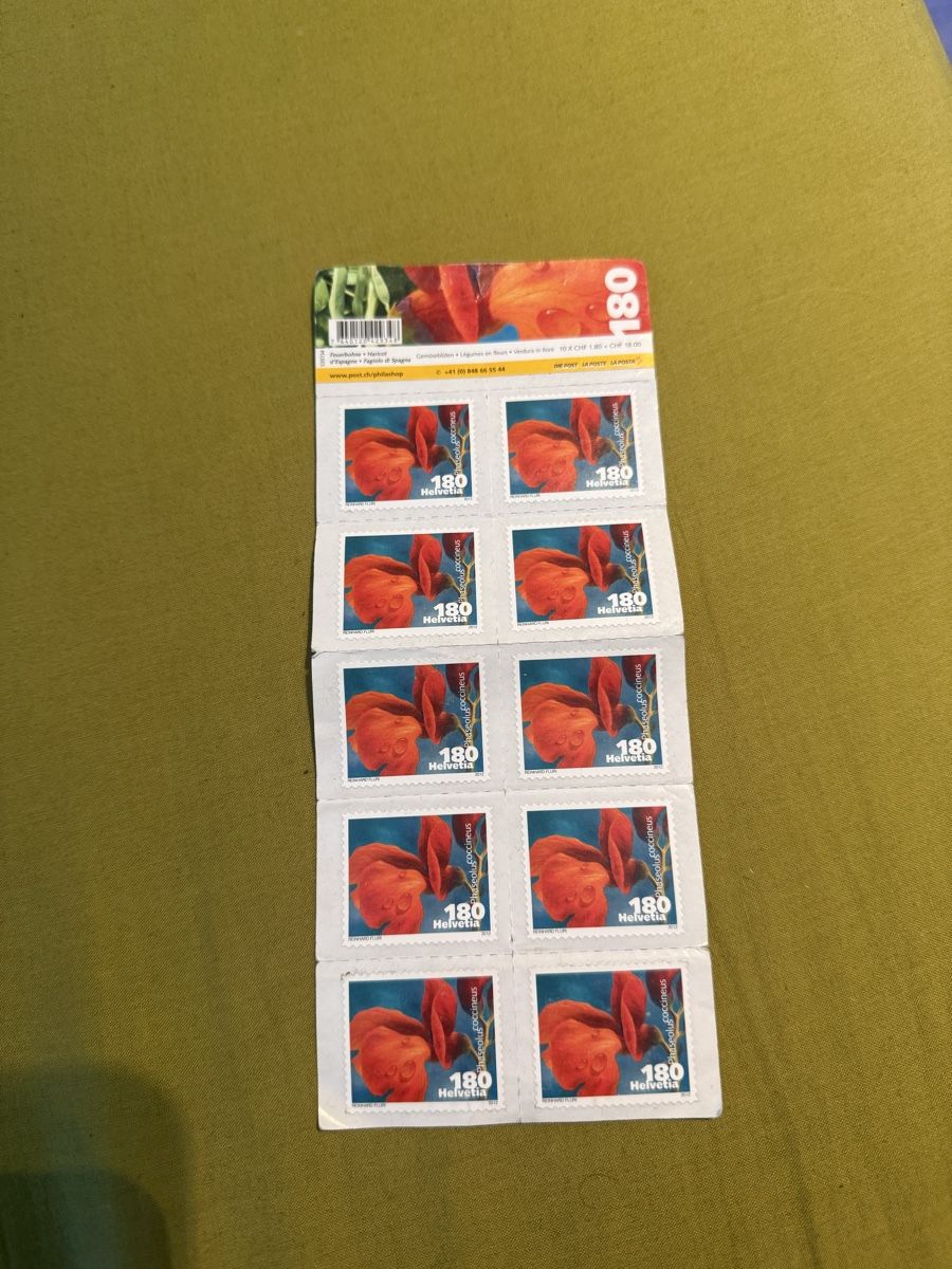 Alle Briefmarken: Timbre 10 x CHF 1.80  – Neu und originalverpackt aus Prilly von ani_pbw8