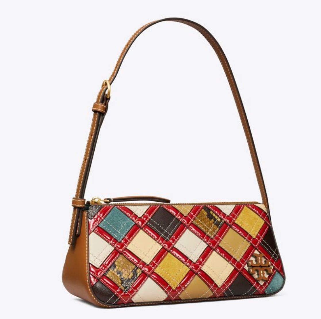 Tory Burch Taschen für Damen: Tory Burch McGraw Patchwork Handtasche – Neu und originalverpackt aus Oberaach von Dandy2021