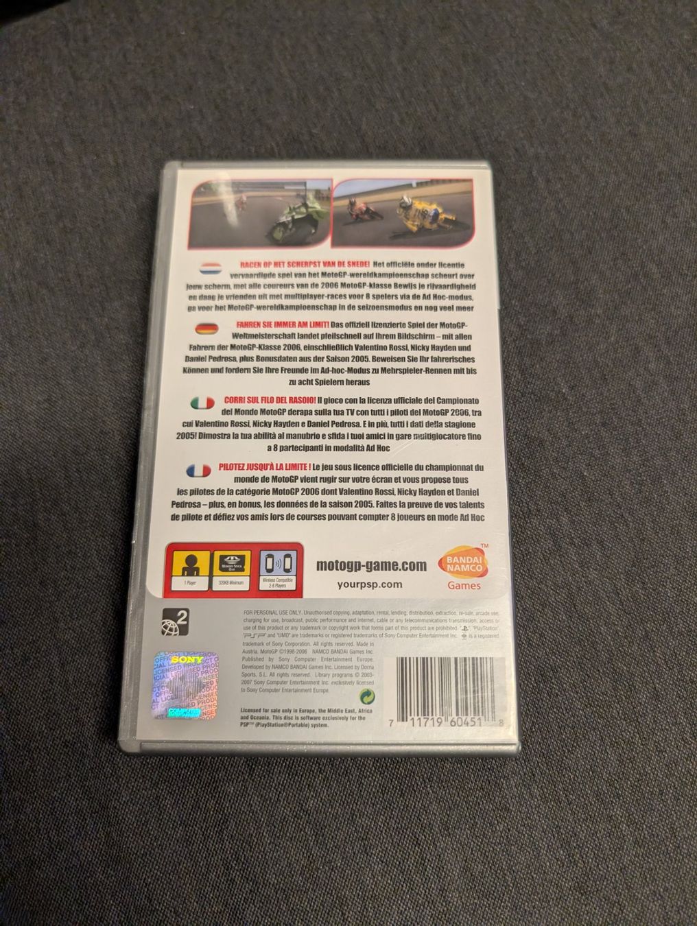 Giochi: Moto GP Sony psp – Usato da Giubiasco venduto da Tici__nerd_Giubiasco 1