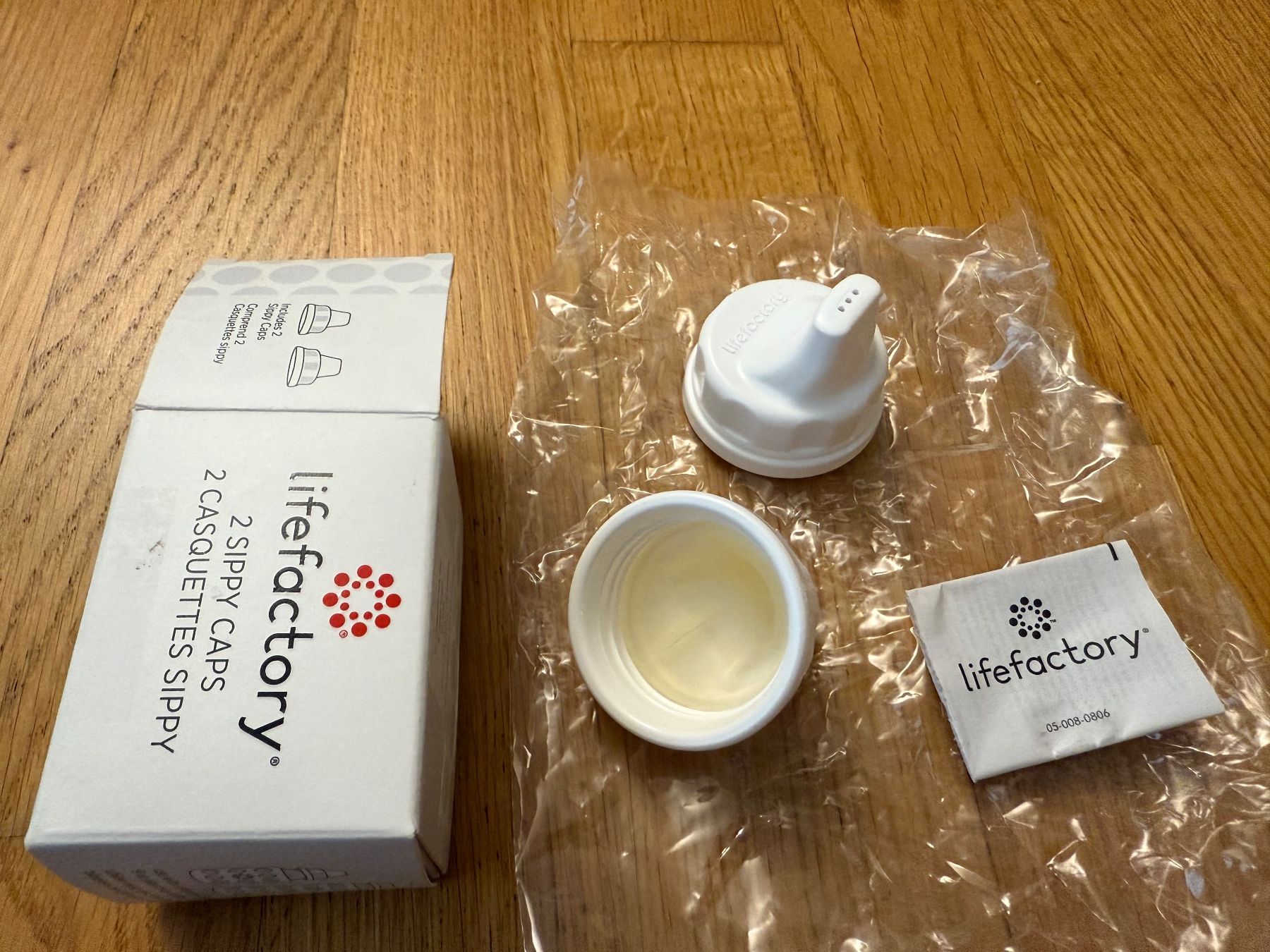 Giochi: Lifefactory Sippy Caps – 2 Stück – Nuovo e nell'imballaggio originale da Thalwil venduto da albatr0s83