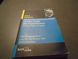 Die protestantische Ethik und der Geist des Kapitalismus