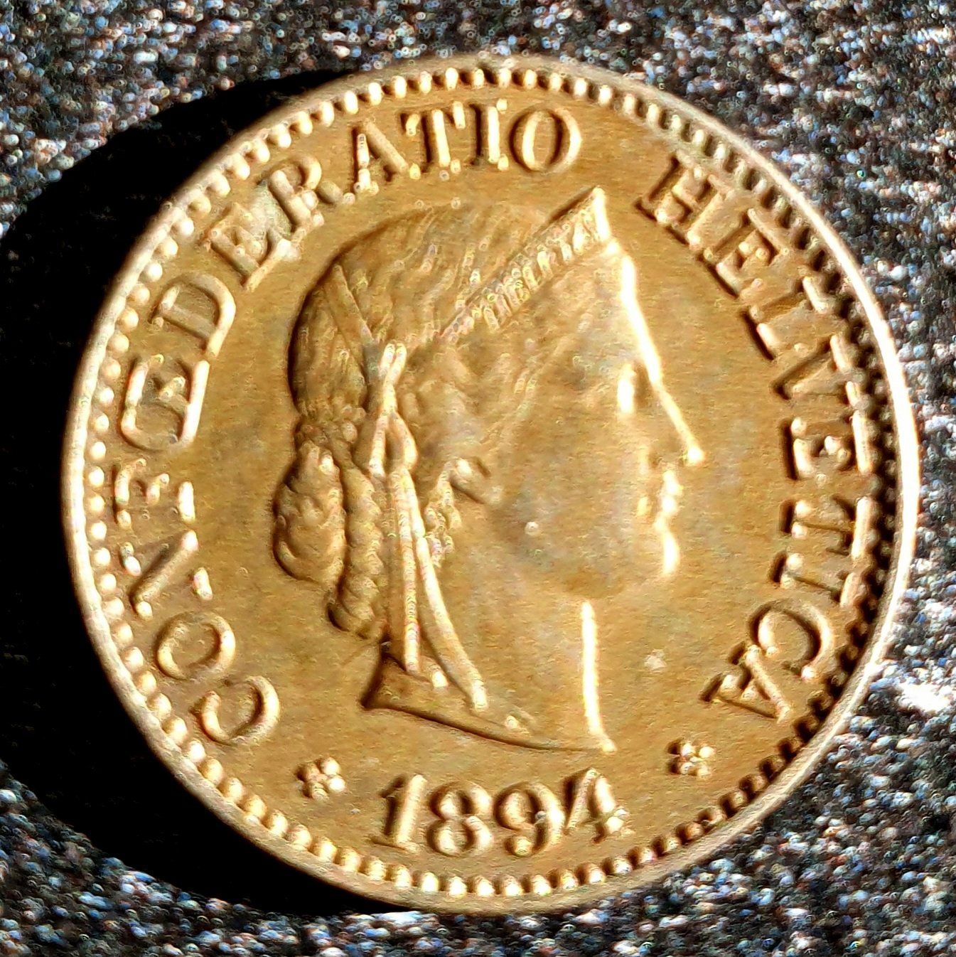 Toutes les monnaies: 10 Rappen 1894 – D'occasion à Egerkingen par Acc1