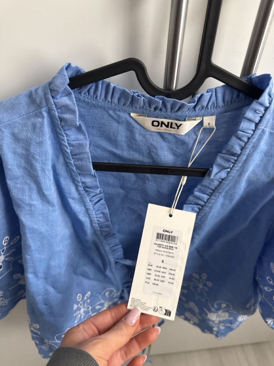Only Camicette: Top only blue – Nuovo e nell'imballaggio originale da Zürich venduto da lau_lxk2 1