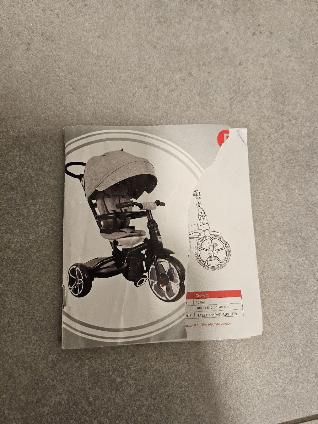 Veicoli per bambini: QPlay Dreirad Prime 6-in-1 – Usato da Baar venduto da Naedels-Kreationen 6