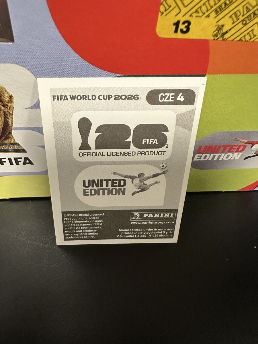Panini Carte collezionabili: CZE 4 - Panini WM 2026 – Nuovo (secondo la descrizione) da Kreuzlingen venduto da Bes-GamingCollection 1