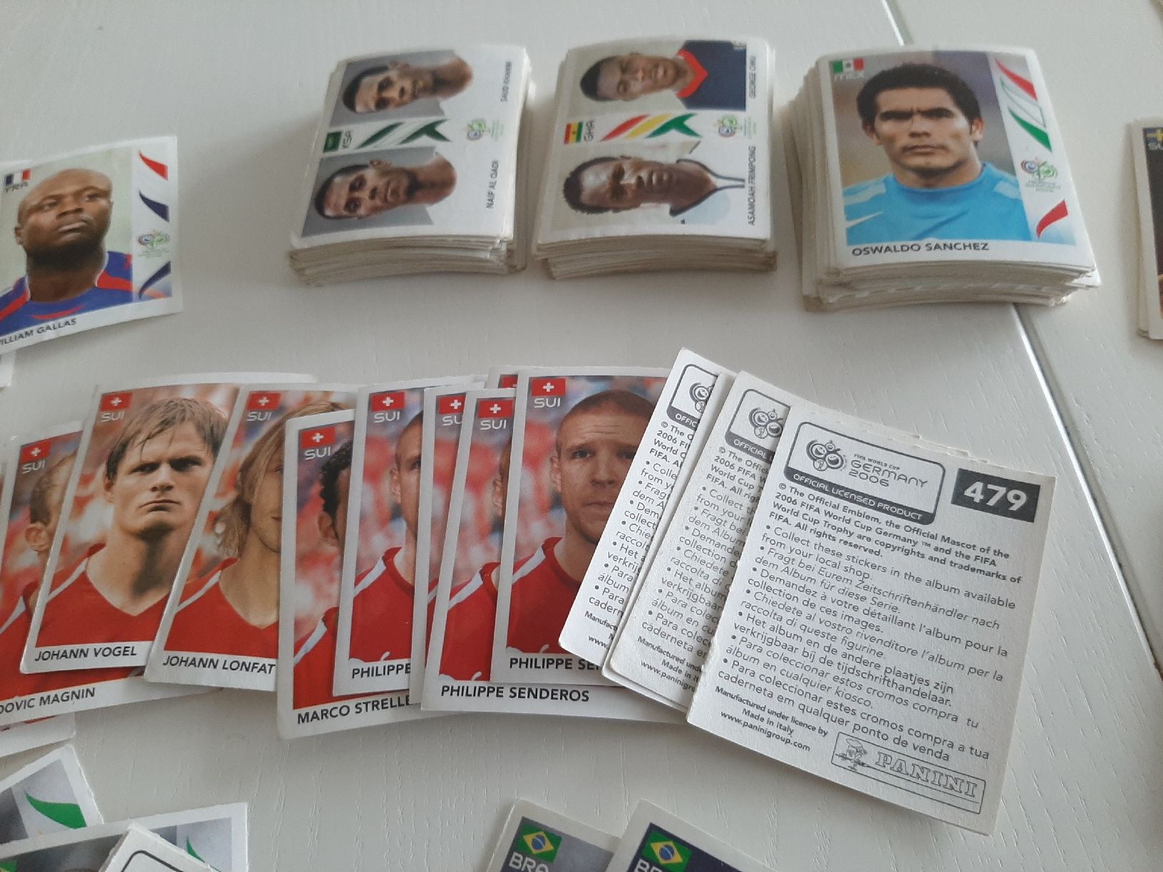 Panini Sammelbilder & Trading cards: Panini WM 2006 Sticker c.a.300-340 Stk. – Gebraucht aus Cham von Paniniworld 8