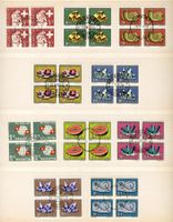 PRO PATRIA VB - SERIEN 1958 + 1959 ZENTR. GEST. FR. 140.-
