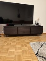 TV-Board dunkelbraun mit drei Fächern guter Zustand
