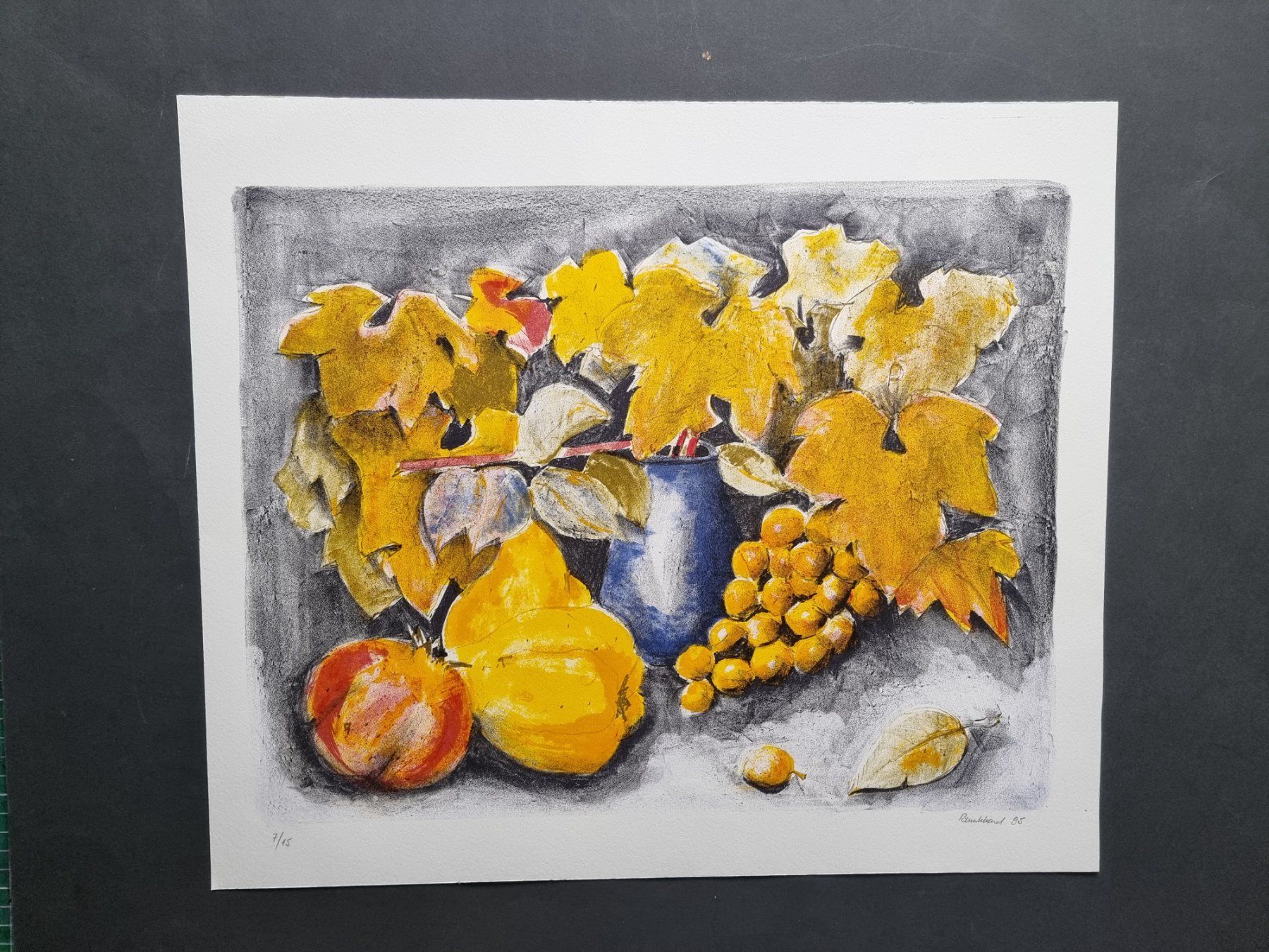 Grafiken & Lithographien: ROBERT BURKHARD LITHOGRAPHIE SIGNIERT NUMMERIERT – Gebraucht aus Gersau von kunst-online 2