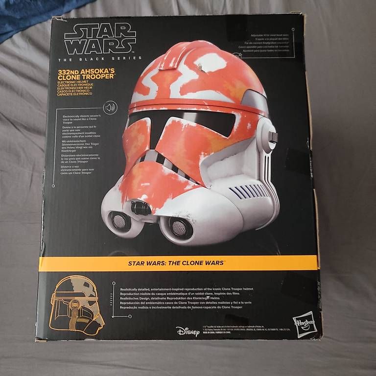 Giocattoli: Star Wars 332nd Ahsoka's Clone Trooper Hasbro Helm – Usato da Kaiseraugst venduto da RagingLobo 1