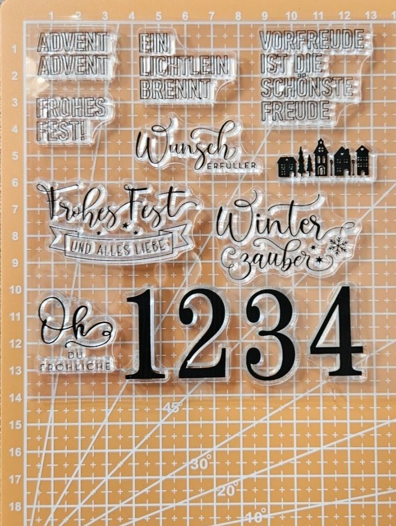 Timbri: Silikonstempel Nr.751, Weihnachten – Nuovo e nell'imballaggio originale da Gretzenbach venduto da Fliegepilz56 1