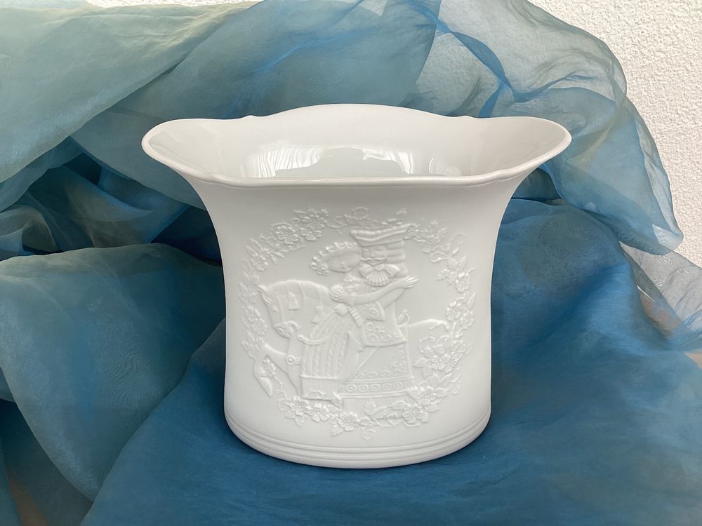 Kaiser Porzellan, Vaso in Porcellana, 16,5 cm, Bianco (Weiß