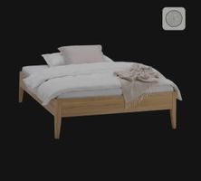 PFISTER Linea natura Bett Texas 140x200 mit Einlegerahmen