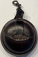 Vintage Leder Gürteltasche Echtleder Handarbeit Historischer