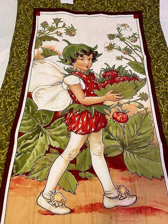 Coperte: Patchwork Decke Tomatenfee – Usato da Gerlafingen venduto da Trikerin