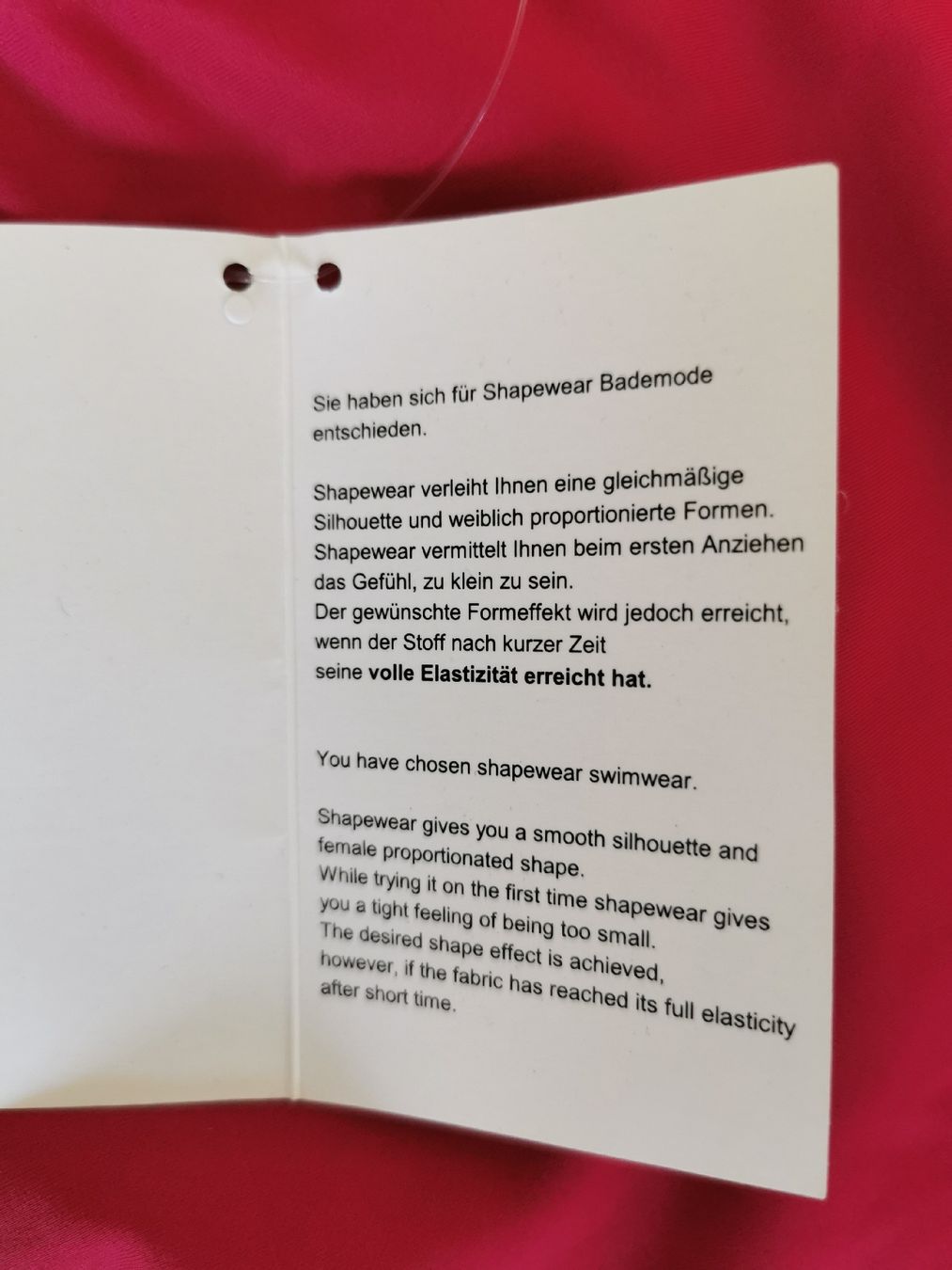 Costumi da bagno & Bikini: Einteiliger Badeanzug Gr. 46-48 – Nuovo e nell'imballaggio originale da Schlieren venduto da vlalif 5