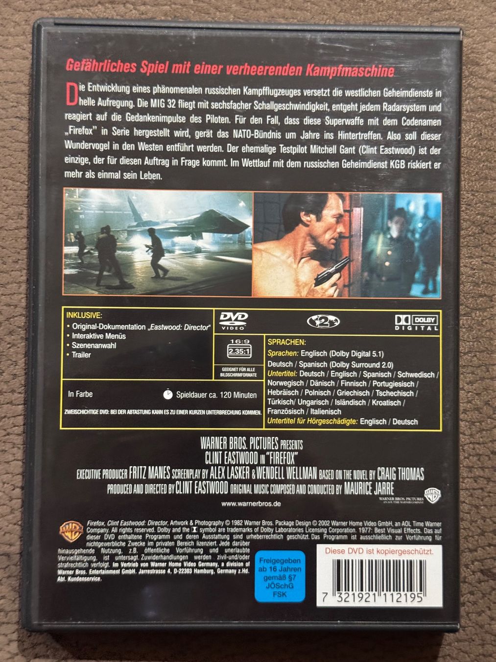 Tutti i DVDs: Firefox – Usato da Dietikon venduto da MuNathy 1
