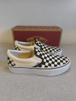 Vans Classic Slip-On Platform Schachbrett Damen Grösse 41