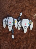 2x Original Nintendo 64 N64 Controller Grau