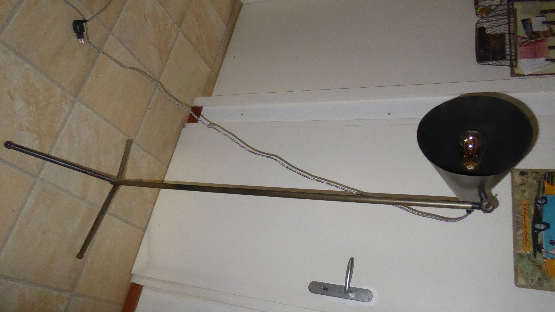 Lampade: Lässige Ständer Lampe Stehlampe – Usato da Sargans venduto da Benziner 5