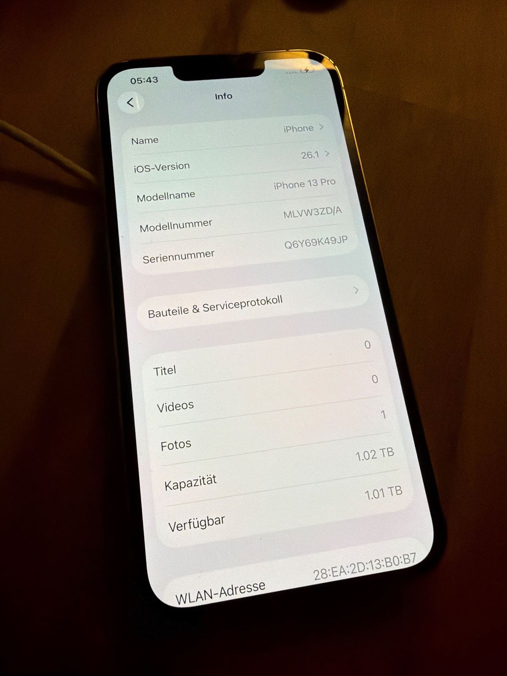 Apple Telefoni cellulari / Smartphones: iPhone 13 Pro, 1TB, Silber – Usato da Egliswil venduto da HolgerHermann 7