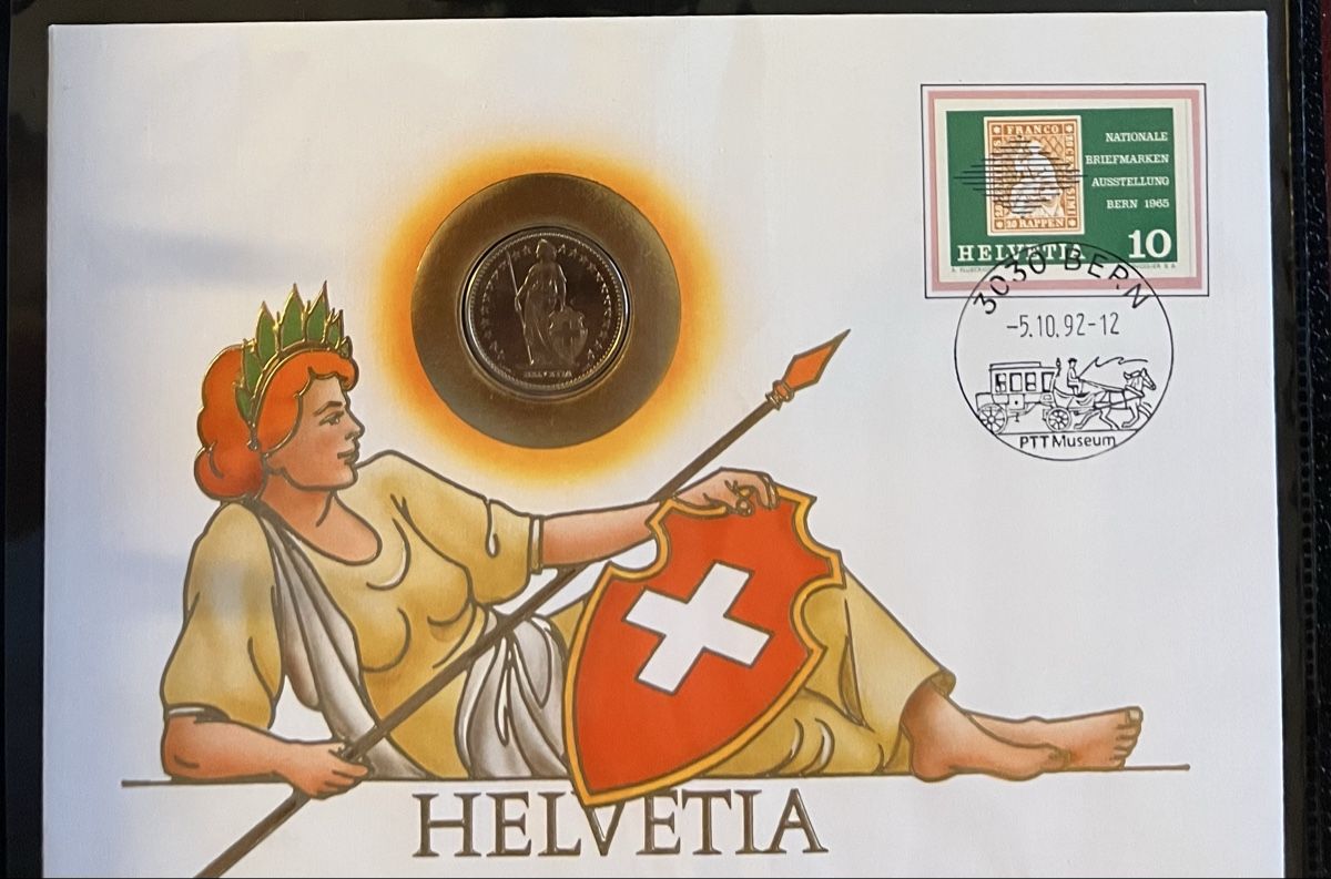 Tutti le monete: 5 Numisbriefe aus verschieden Ländern – Nuovo (secondo la descrizione) da Höri venduto da Tunnelchen 3