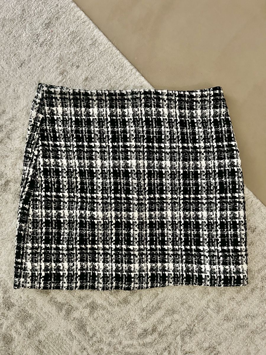 Röcke: Black and white mini skirt – Neu (gemäss Beschreibung) aus Belp von jan_6yvx