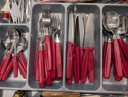 Victorinox Besteck Set rot
