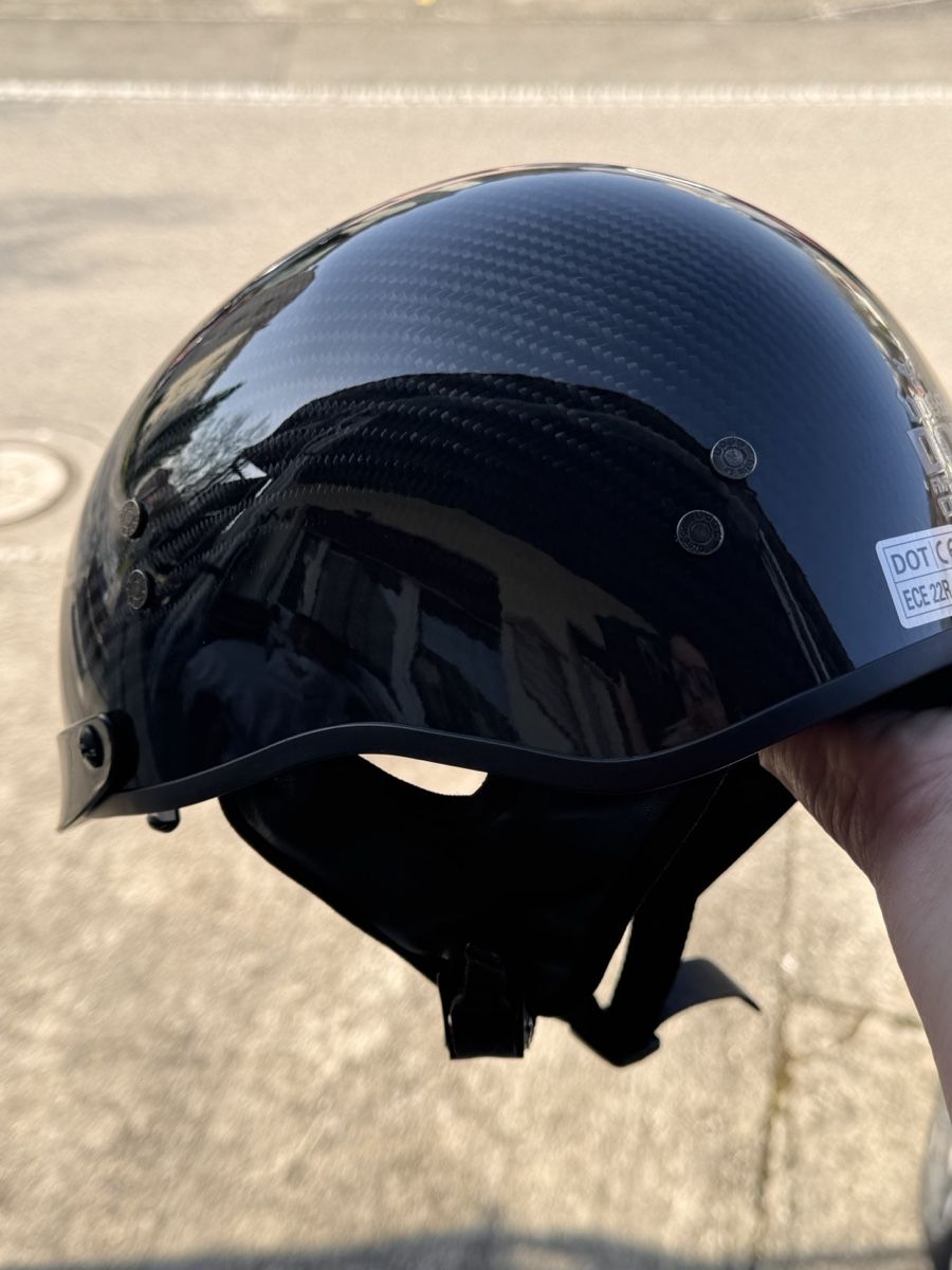 Caschi & visiere: Motorradhelm Integralhelm Carbon Optik Grösse M-L – Nuovo e nell'imballaggio originale da Bettlach venduto da Malediven1969