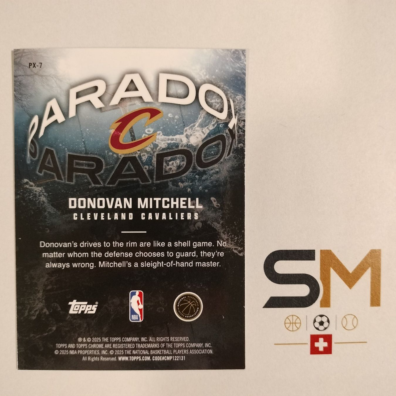 Panini Carte collezionabili: Donovan Mitchell Topps Chrome Paradox SSP #PX-7 – Nuovo (secondo la descrizione) da Bern venduto da SportsMemos 3