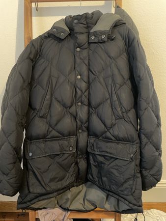Barbour Daunensteppjacke dunkelblau