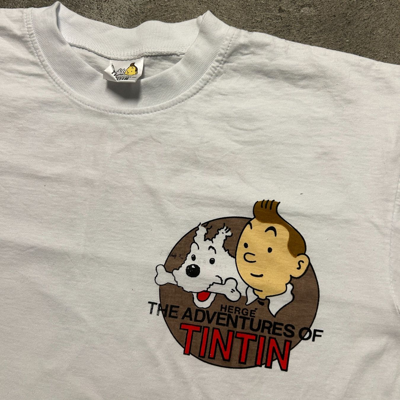T-shirt: Vintage 90s Tintin – Usato da Genève venduto da vintage_clothing 3