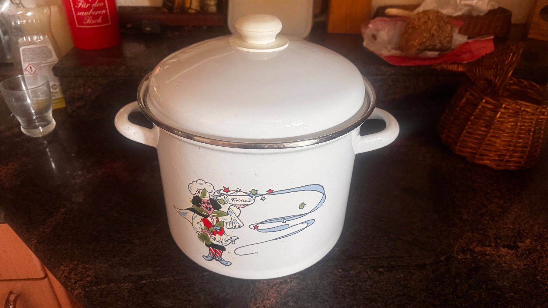 Pentole: Große Spagetti Pfanne / Topf / Suppentopf – Usato da Windisch venduto da Trudi45 3