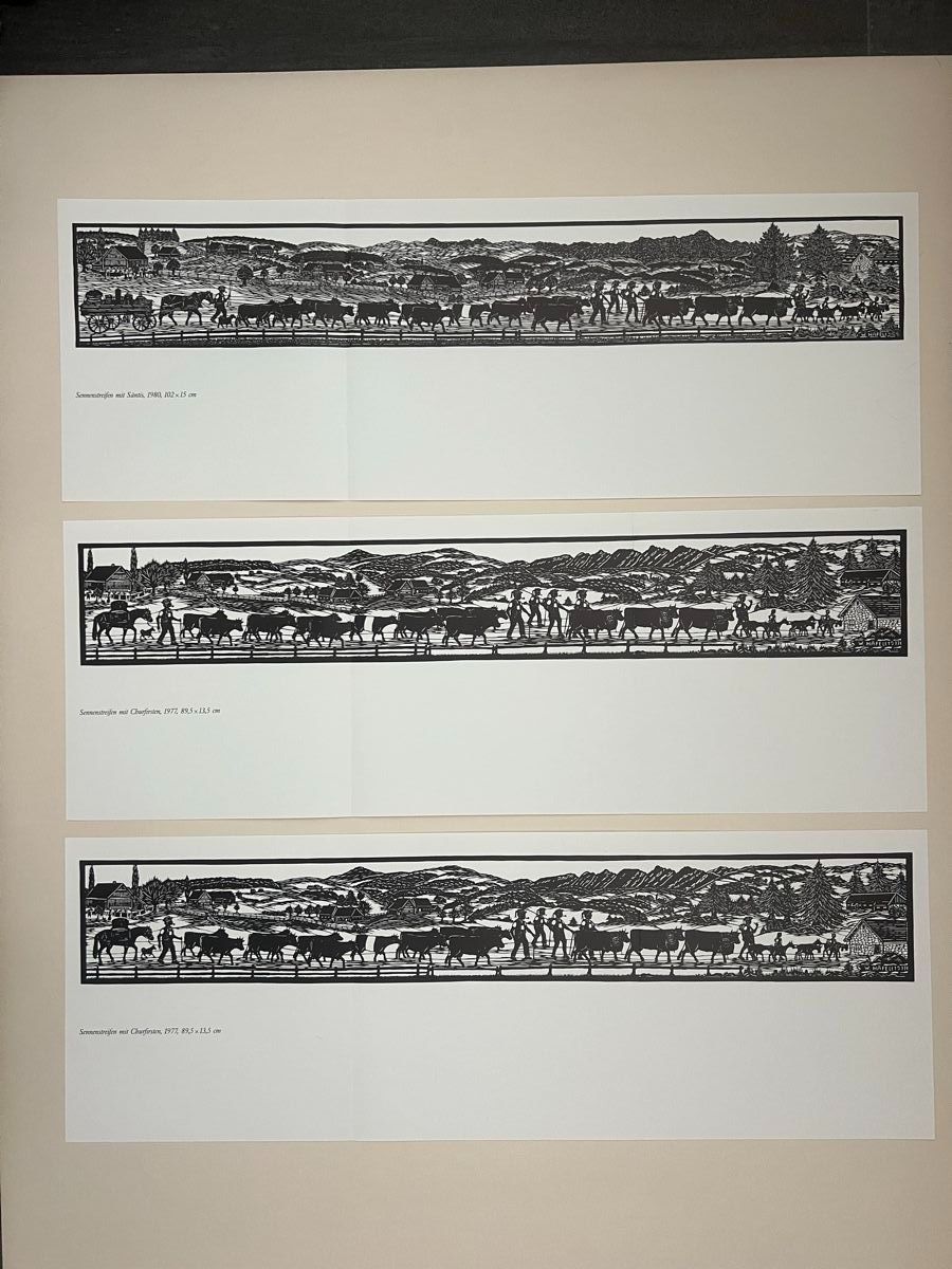 Grafica & Litografie: BUCH: Werner Häfeli, Scherenschnitte – Usato da Rain venduto da Pic-Ass 6