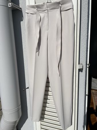 Pantalon Marc Aurel beige avec ceinture taille 38