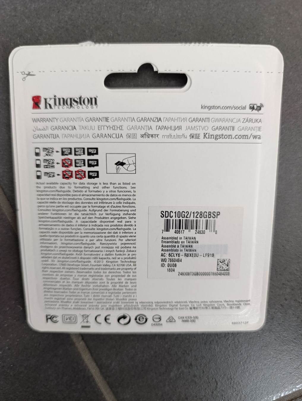 Kingston Schede di memoria: Kingston micro Speicherkarte 128GB – Nuovo e nell'imballaggio originale da Stäfa venduto da Phenomenom 1