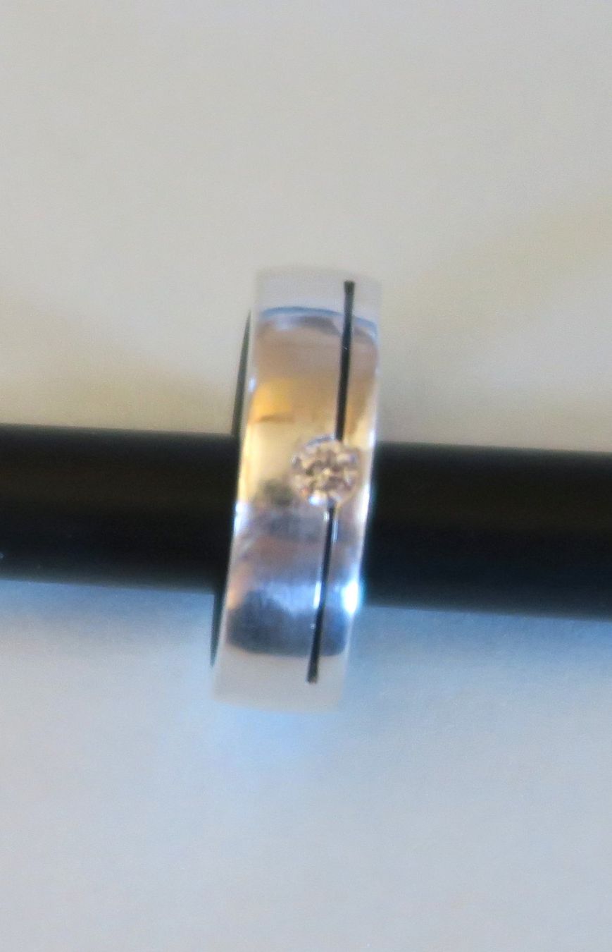 Anelli: Ring Silber 925, mit Strassstein Gr. 52.7 mm – Usato da Brittnau venduto da marlenestone 3