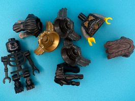 Lego Fantasy Era Zwergenteile und Skeleton Warrior