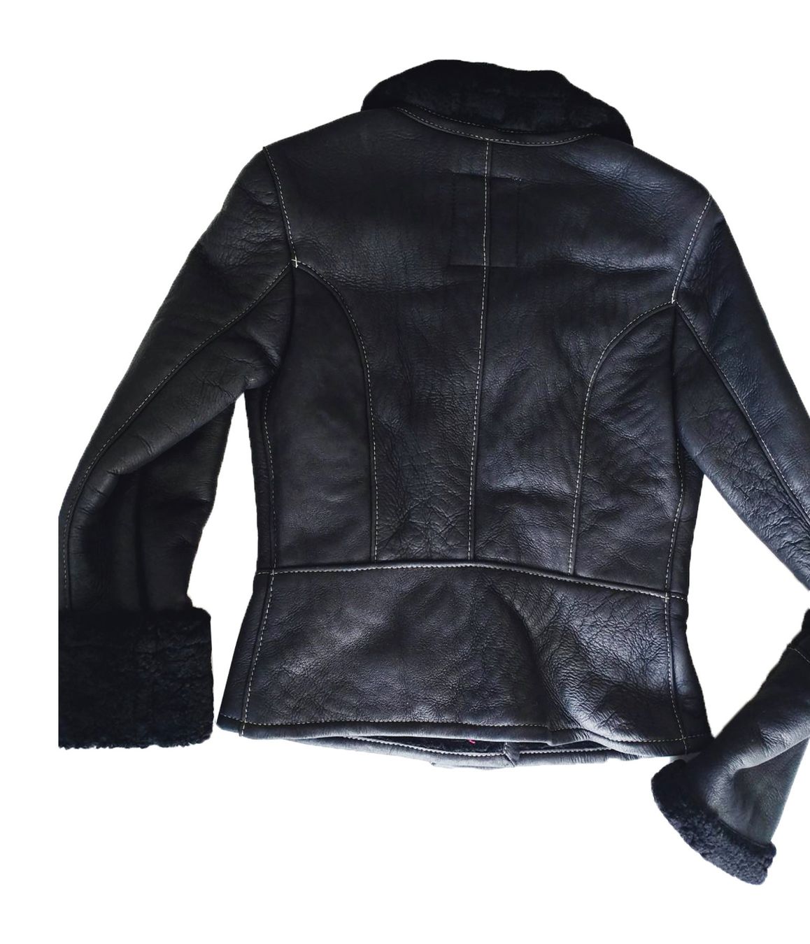 Giacche: Lederjacke mit australischer Schearling-Wolle – Nuovo e nell'imballaggio originale da Gersau venduto da LederjackenCH 1