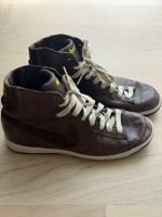 Nike braun high Leder Sneakers  (Grösse 40)