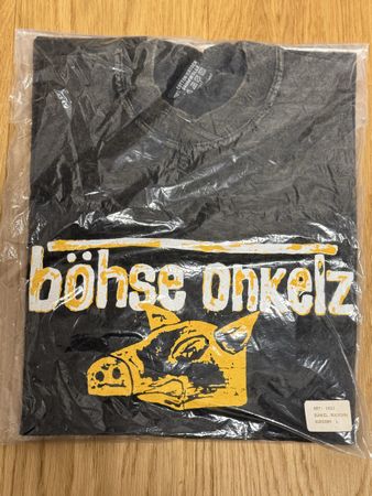 Böhse Onkelz Rocksau T-Shirt Gr. L  originalverpackt alte